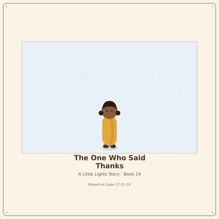 The One Who Said Thanks cover