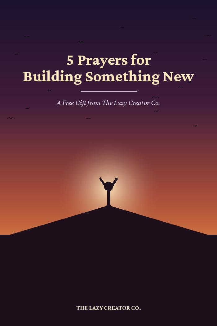 5 Prayers for Building Something New cover