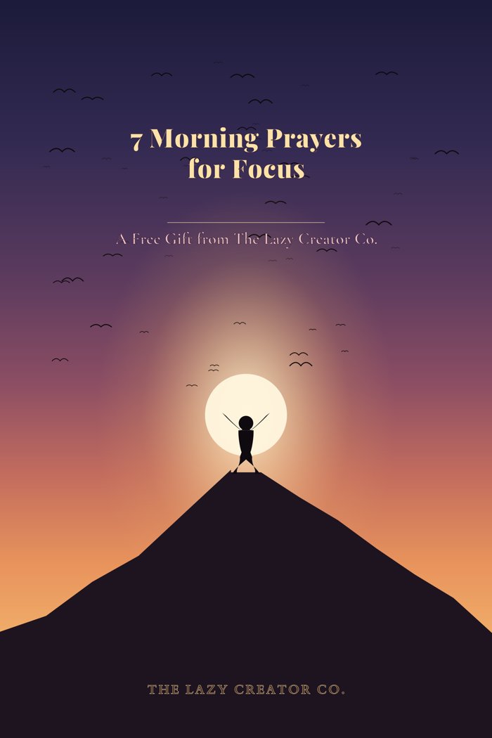 7 Morning Prayers for Focus cover