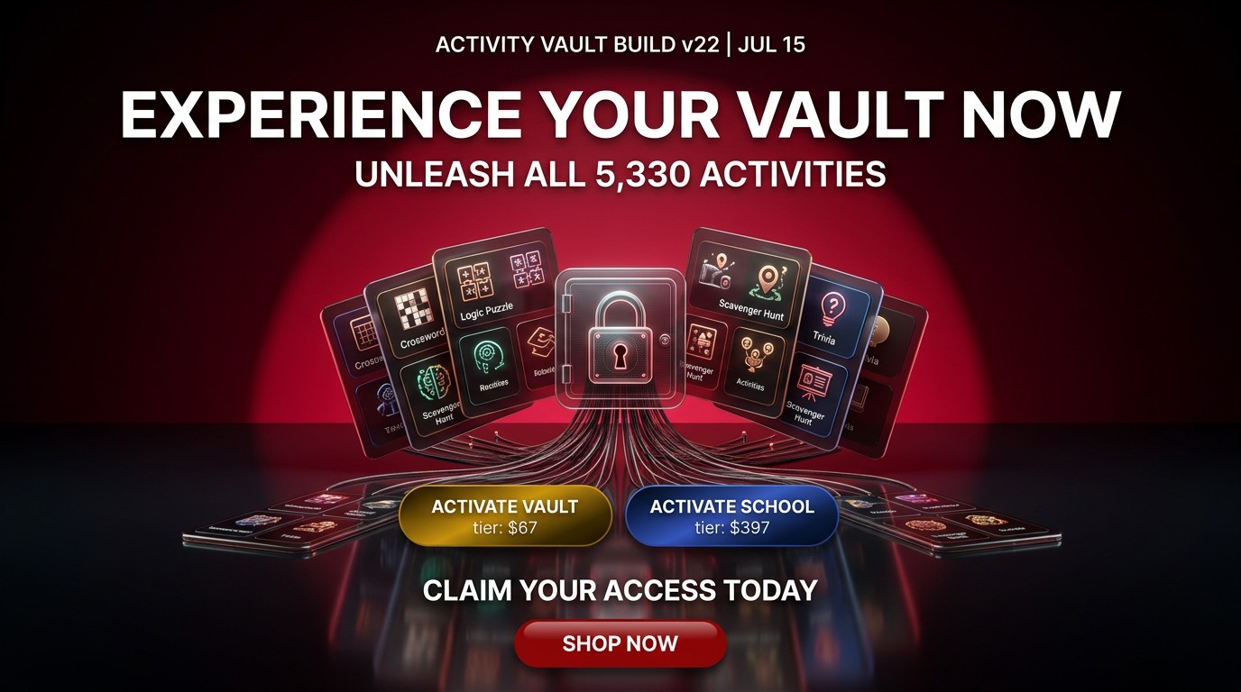 Activity Vault app screenshot