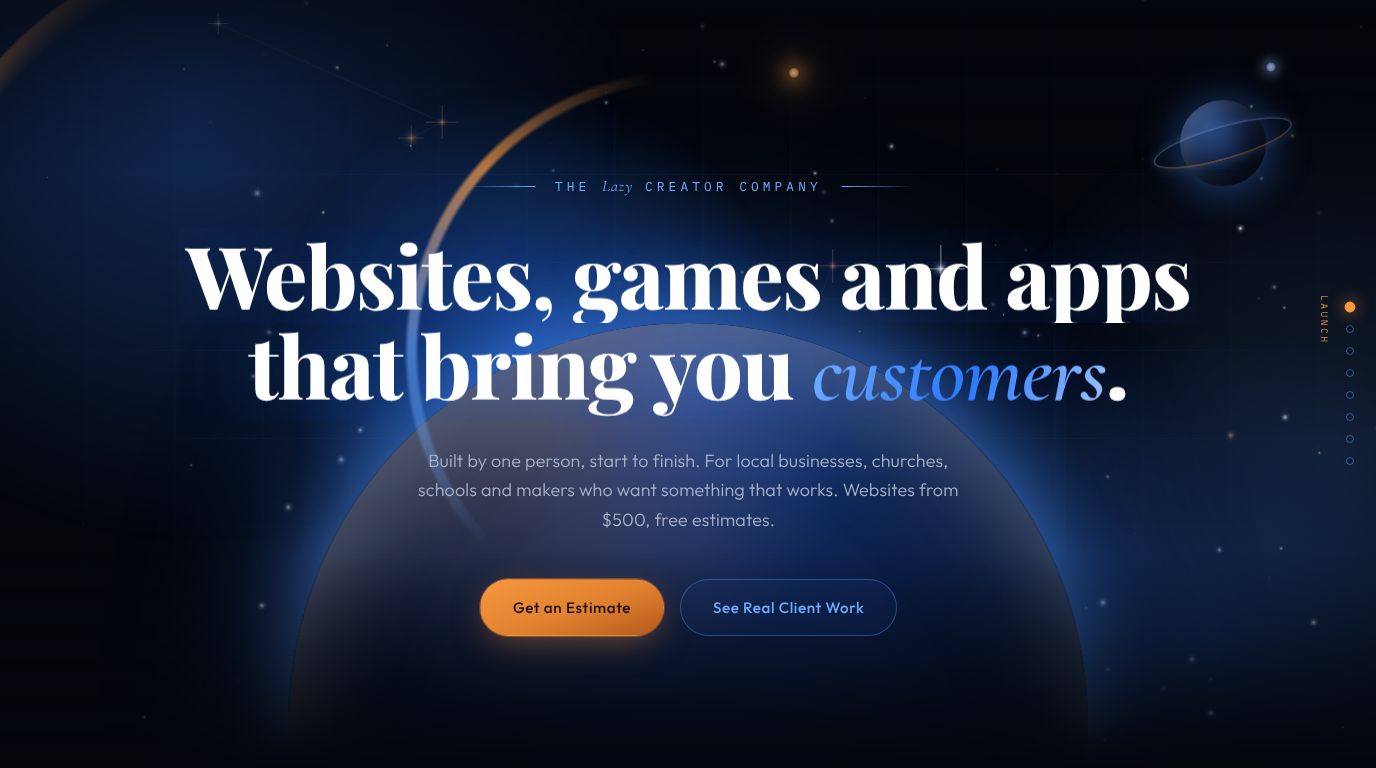 The Lazy Creator Company