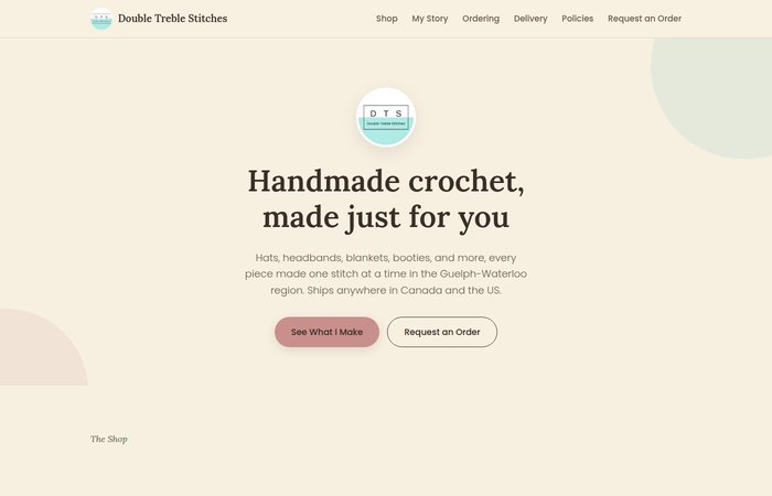 Double Treble Stitches website